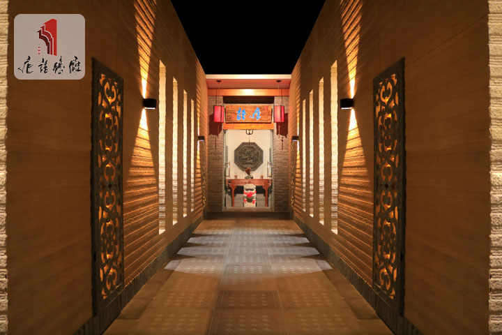 唐语砖雕走廊